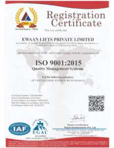 Ewaan lifts ISO